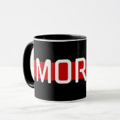 Mug PLUS Code Ligne rouge Design (Devant gauche)