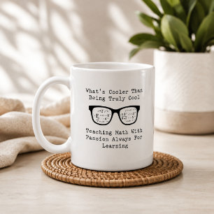 Mug Plus cool que cool : enseigner les maths avec pass