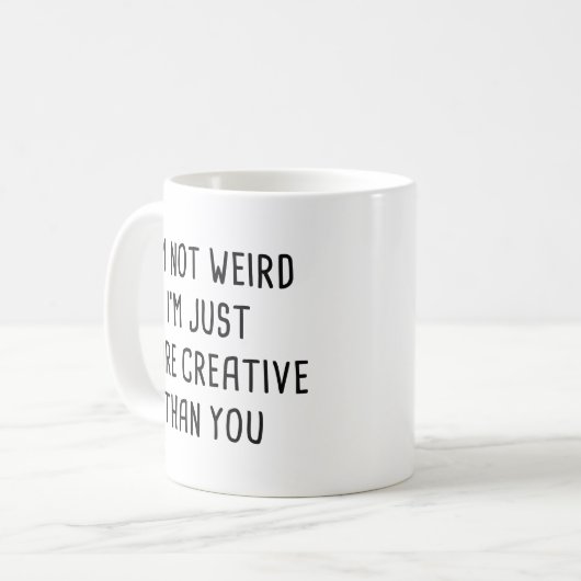 Mug Plus créatif (Devant gauche)