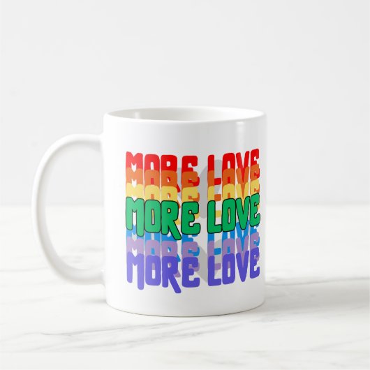 Mug Plus d'amour (Gauche)