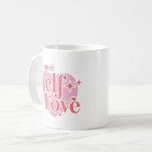 Mug Plus d'amour personnel (Devant gauche)