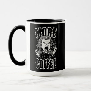 Mug Plus de café   Citation pour les amateurs de café