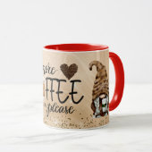 Mug Plus De Café S'Il Vous Plaît Gnomes (Devant droit)