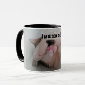 Mug Plus de chat de café (Devant gauche)