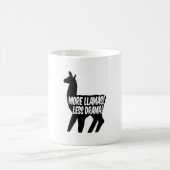 Mug Plus de lamas moins de drame (Centre)