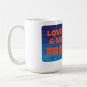 Mug Plus de liberté Rétro (Gauche)