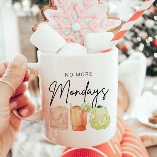 Mug Plus de lundis Retraite personnalisée