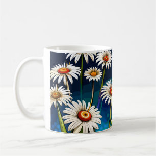 Mug Plus de marguerites : Plaisirs floraux et joie