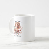 Mug Plus de Pattes, Plus de Problèmes Octopus de Plage (Devant gauche)