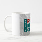 Mug Plus de plastique dans l'océan | Pollution de l'oc (Gauche)