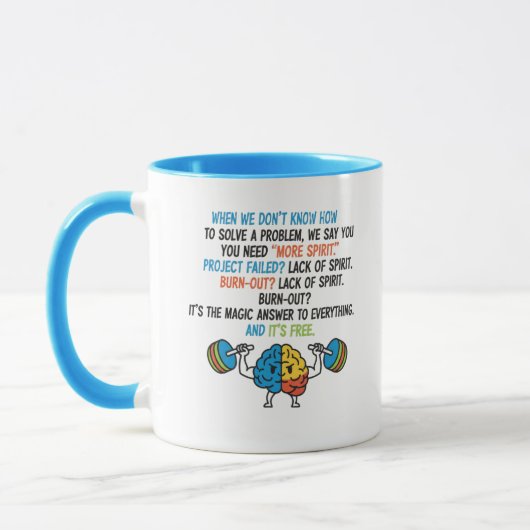 Mug Plus de réponse de Magie de l'Esprit (Gauche)