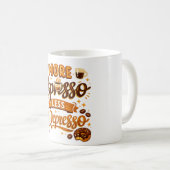Mug Plus d'Espresso Moins de Dépression (Devant droit)
