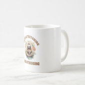 Mug Plus d'étirement moins de stress paresseux (Devant droit)