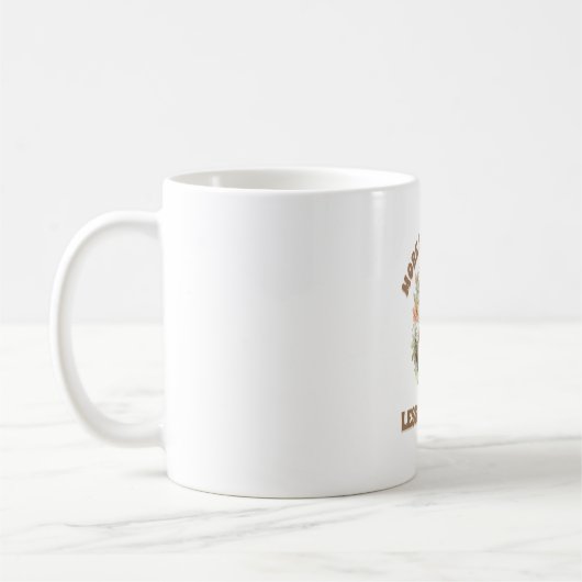 Mug Plus d'étirement moins de stress paresseux (Gauche)