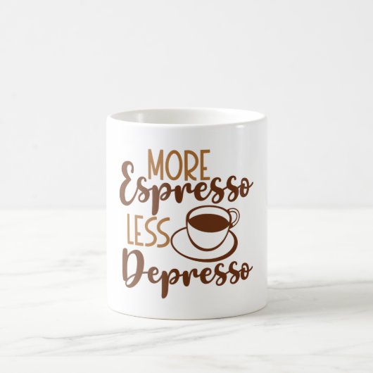 Mug Plus d'expresso Moins de dépresso (Centre)