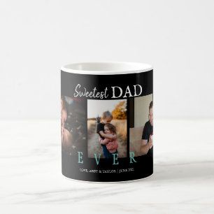 MUG PLUS DOUCE PAPA JAMAIS PERSONNALISÉ 3 PHOTOS