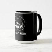 Mug Plus Droit Pilote Cfi instructeur de vol Cadeau pi (Devant droit)