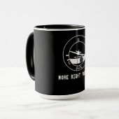 Mug Plus Droit Pilote Cfi instructeur de vol Cadeau pi (Devant gauche)