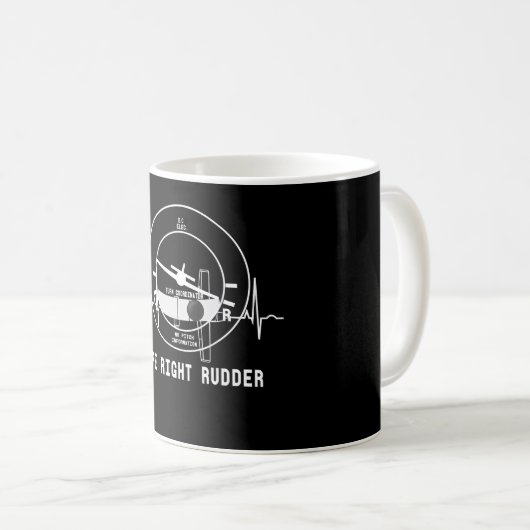 Mug Plus Droit Pilote Cfi instructeur de vol Cadeau pi (Devant droit)