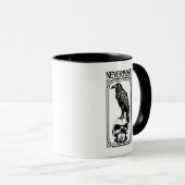 Mug Plus | Edgar Allan Poe - Le Corbeau (Devant droit)