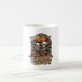 Mug Plus effrayant que les frais de retard de livres C (Centre)