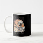 Mug Plus Espresso Moins Depresso Café Boire Squelette (Gauche)