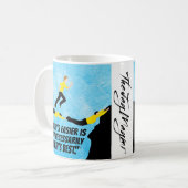 Mug "Plus facile contre meilleur" (Devant gauche)