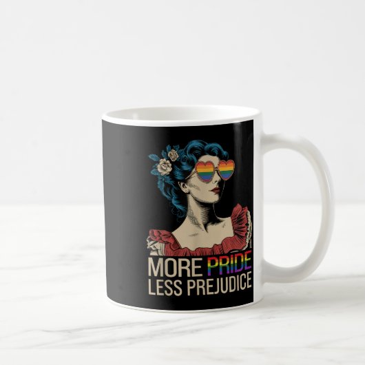 Mug Plus Fierté Moins Préjugés Mois De Fierté Lgbtq (Droite)