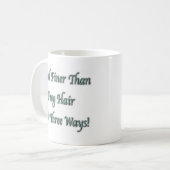 Mug Plus fin que des cheveux de grenouille (Devant gauche)
