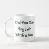 Mug Plus fin que des cheveux de grenouille (Gauche)