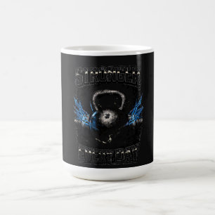 Mug Plus Fort Chaque Jour – Progrès Quotidien Salle de