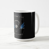 Mug Plus Fort Chaque Jour – Progrès Quotidien Salle de (Devant droit)