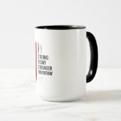 Mug Plus Fort Demain (Devant droit)
