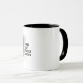 Mug Plus Fort Demain (Devant droit)