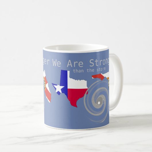 Mug Plus fort que la tempête (Devant droit)