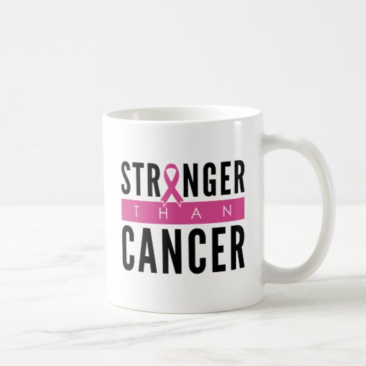 Mug Plus fort que le cancer (Droite)