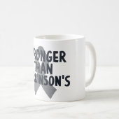 Mug Plus fort que Parkinson (Devant droit)