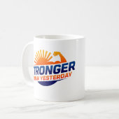 Mug Plus fort qu'hier (Devant gauche)