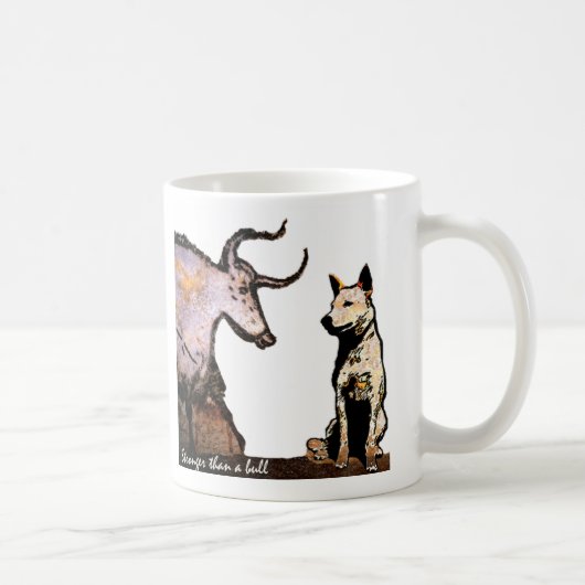 Mug Plus fort qu'un Taureau gaucher (Droite)