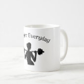 Mug Plus fort tous les jours - Femmes (Devant droit)