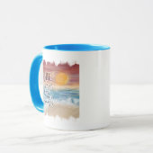 Mug Plus forte que d'explorer le thème de la plage tei (Devant gauche)