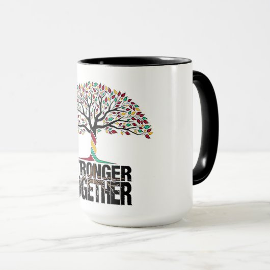 Mug plus forts ensemble (Devant droit)