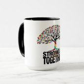 Mug plus forts ensemble (Devant gauche)