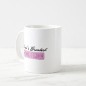 Mug Plus grand Bubbe du monde (Devant gauche)