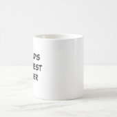 Mug "Plus Grand Chanteur du Monde" (Centre)