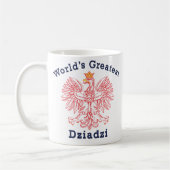 Mug Plus grand Dziadzi Eagle du monde (Gauche)