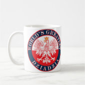 Mug Plus grand Dziadzia du monde (Gauche)
