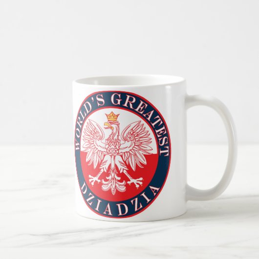 Mug Plus grand Dziadzia du monde (Droite)