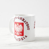 Mug Plus grand Dziadzia du monde (Devant gauche)
