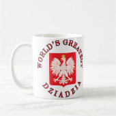 Mug Plus grand Dziadzia du monde (Gauche)